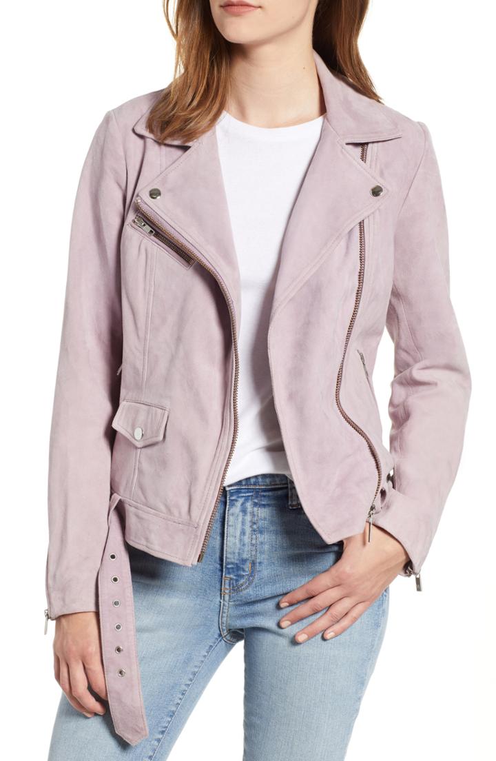 Women's Scotch & Soda Suede Biker Jacket