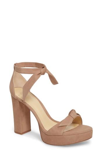 Women's Alexandre Birman Mabeleh Platform Sandal .5 M - Beige