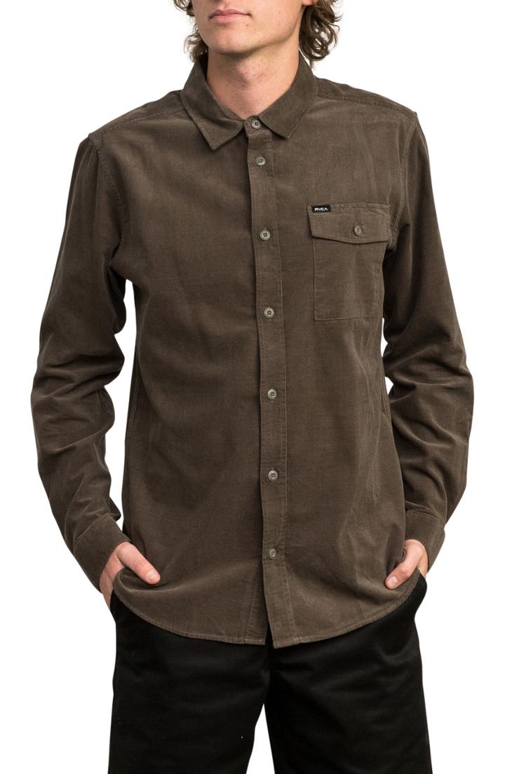 Men's Rvca Le Fleur Woven Shirt