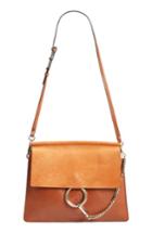 Chloe 'faye' Leather & Suede Shoulder Bag -