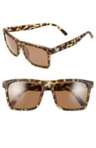Men's Sunski Taraval 55mm Polarized Sunglasses - Tortoise / Amber