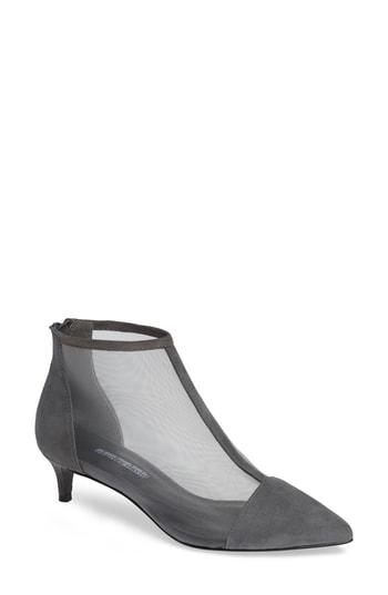 Women's Charles David Parlour Mesh Bootie M - Grey