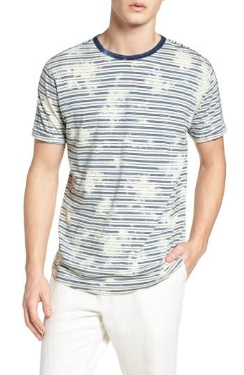 Men's Scotch & Soda Washed Crewneck T-shirt - Blue