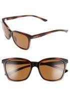 Women's Smith 'colette' 55mm Chromapop(tm) Polarized Sunglasses - Tortoise/ Polarized Brown
