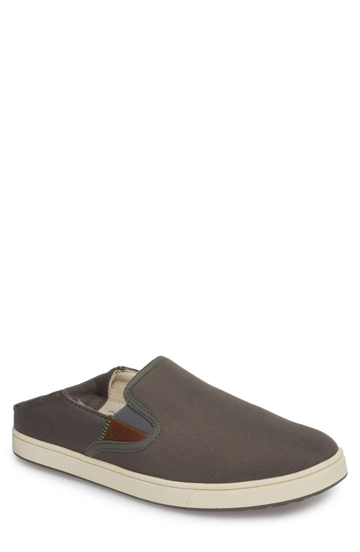 Men's Olukai Kahu Collapsible Slip-on Sneaker .5 M - Grey