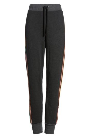 Women's Wildfox '80s Track Star Knox Sweatpants - Black