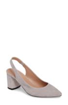 Women's Lewit Adriana Slingback Pump .5us / 35.5eu - Grey