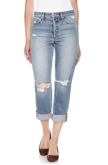 Women's Joe's The Smith Distressed Crop Boyfriend Jeans - Blue