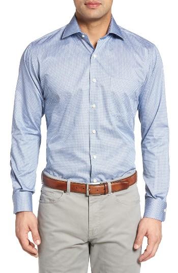 Men's Peter Millar Geo Print Sport Shirt