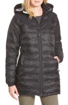 Women's Canada Goose 'camp' Slim Fit Hooded Packable Down Jacket (6-8) - Black