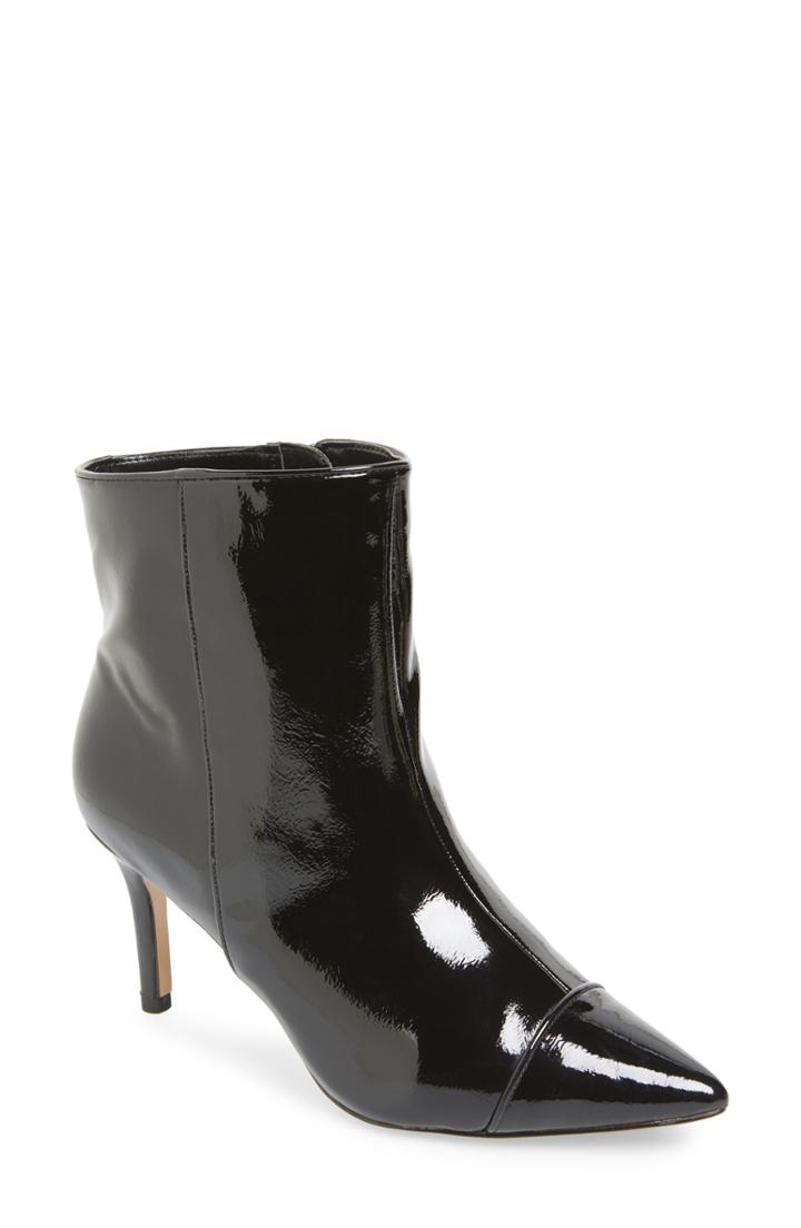 Women's Bcbg Miriam Pointy Toe Bootie .5 M - Black