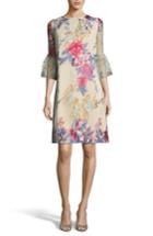 Women's Eci Floral Embroidered A-line Dress - Blue