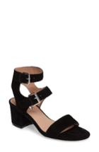 Women's Halogen Vickie Block Heel Sandal .5 M - Black