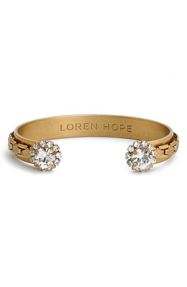 Women's Loren Hope 'marley' Crystal Cuff