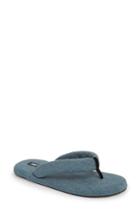 Women's Jane And The Shoe Jaime H Flip Flop, Size 8 M - Blue
