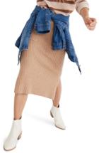 Women's Madewell Patch Pocket Sweater Skirt