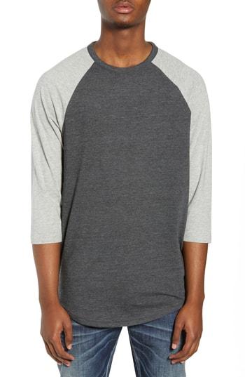 Men's The Rail Baseball T-shirt - Grey