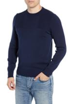Men's Lacoste Regular Fit Crewneck Sweater (xl) - Blue