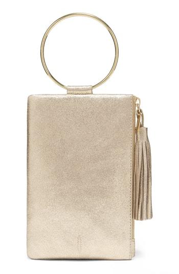 Thacker Nolita Ring Handle Leather Clutch -