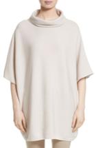 Women's St. John Collection Links Knit Wool Cocoon Tunic Sweater