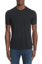 Men's Emporio Armani Slim Fit Stretch Crewneck T-shirt, Size - Blue