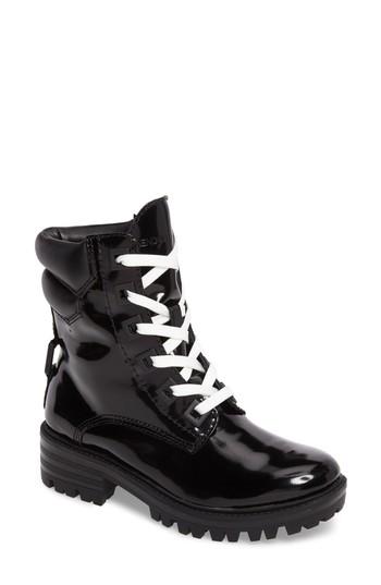Women's Kendall + Kylie East Combat Bootie M - Black