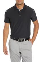 Men's Bobby Jones Ergon Fit Golf Polo, Size Small - Black