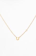Women's Shy By Sydney Evan Horseshoe Necklace