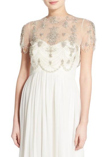 Women's Camilla Christine Beaded Short Sleeve Cover Up