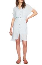 Women's 1.state Belted Shirtdress, Size - Blue