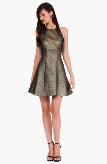 Phoebe Couture Metallic Racerback Fit &