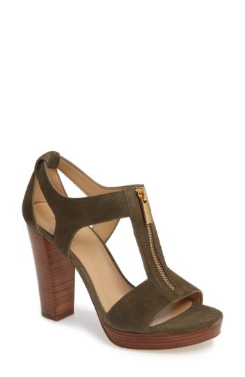 Women's Michael Michael Kors Berkley Sandal .5 M - Green