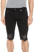Men's True Religion Brand Jeans Ricky Relaxed Fit Shorts - Black