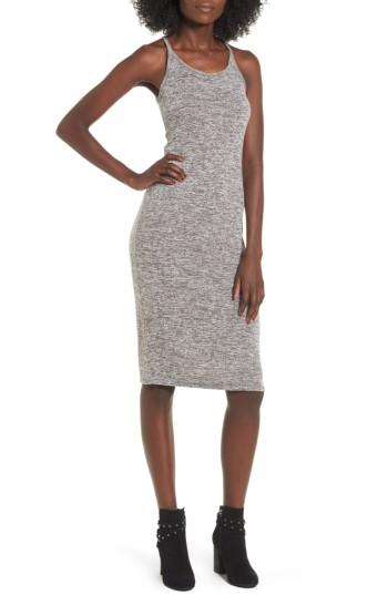 Women's Leith Melange Body-con Dress - Grey