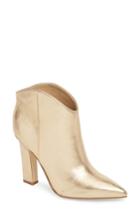 Women's Marc Fisher D Miggi Bootie, Size 8 M - Metallic