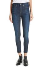 Women's Rag & Bone High Waist Skinny Ankle Jeans - Blue