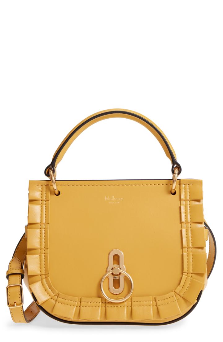 Mulberry Mini Amberley Leather Crossbody Bag -