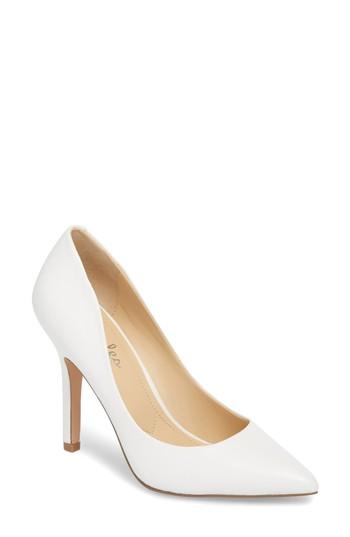 Women's Charles By Charles David Maxx Pointy Toe Pump M - White