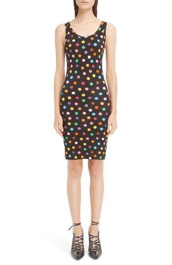 Women's Givenchy Marg Dot Print Jersey Dress