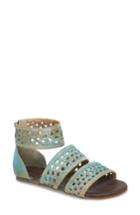 Women's Roan Clio Woven Ankle Cuff Sandal M - Blue