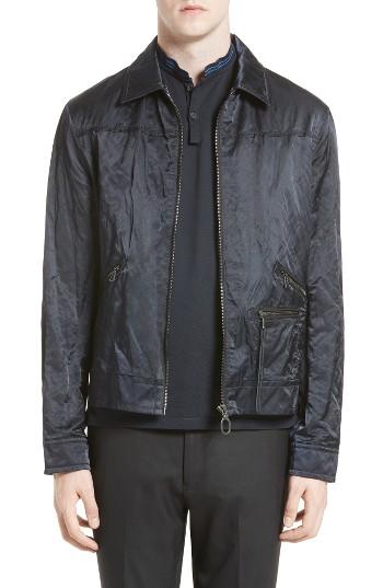 Men's Lanvin Metallic Bomber Jacket
