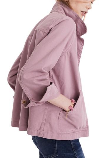 Women's Madewell Warren Jacket, Size - Pink