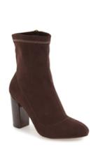 Women's Daya By Zendaya 'kathryn' Block Heel Zip Bootie .5 M - Brown