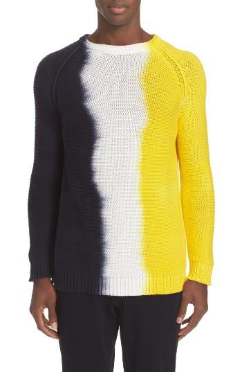 Men's Tomorrowland Dip Dye Cotton Pullover