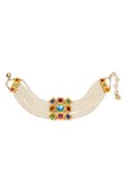 Women's Ben-amun Multicolor Crystal & Imitation Pearl Choker