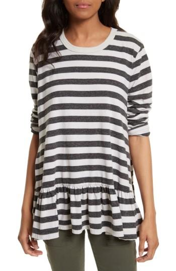 Women's The Great. The Baggy Ruffle Tee