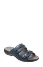 Women's Trotters 'kap' Slide Sandal N - Blue