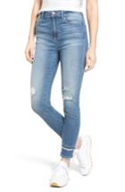 Women's Sp Black Double Hem Skinny Jeans - Blue