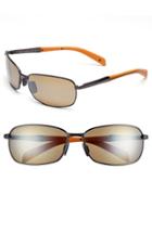 Men's Maui Jim 'long Beach - Polarizedplus2' 64mm Sunglasses - Dark Brown/ Hcl Bronze