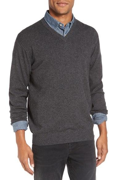 Men's Rodd & Gunn 'inchbonnie' Wool & Cashmere V-neck Sweater